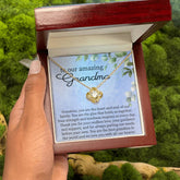 Gift For Grandma, Grandma Necklace, Loving Gift For Grandmother, Thoughtful Keepsake For Grandma